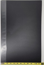 Itoya 11x17 Art Portfolio Binder Presentation Folio Black Mounting Paper 24 page