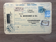 Antique Austro-Hungarian Postal Form to Constantinople Turkey – Budapest 1900s E