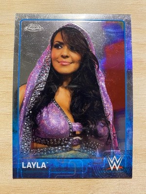 2015 Topps Chrome WWE #43 Layla
