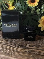 Versace Crystal Noir Parfum for Women 0.17 oz / 5ml - NEW Release! NIB