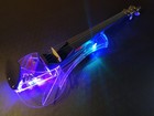 New!!! MAKOWSKI VIRO LED acrylic/composite electric violin, HANDMADE in Poland