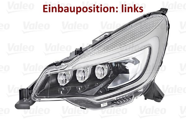 Valeo 045424 Hauptscheinwerfer Links Scheinwerfer Frontscheinwerfer-image
