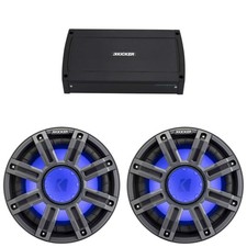 Kicker 2 51MWE104 - MWE 10-Inch Premium Marine Subwoofer Enclosure 4-ohm ...