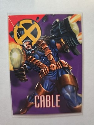 1996 FLEER/SKYBOX MARVEL VISION 28 CABLE