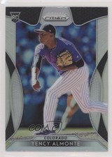 2019 Panini Prizm Tier III Silver Prizm Yency Almonte #274 8pe