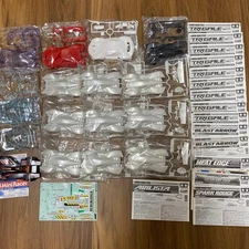 Mini 4WD Plastic Body Set 16pcs Trigale Abilista Blast Arrow Heat Edge New