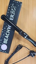 Beachwaver B1.25 Black Glitter Rotating Curling Iron 32mm