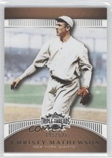 2010 Topps Triple Threads Sepia 193/525 Christy Mathewson #25 HOF 0it8