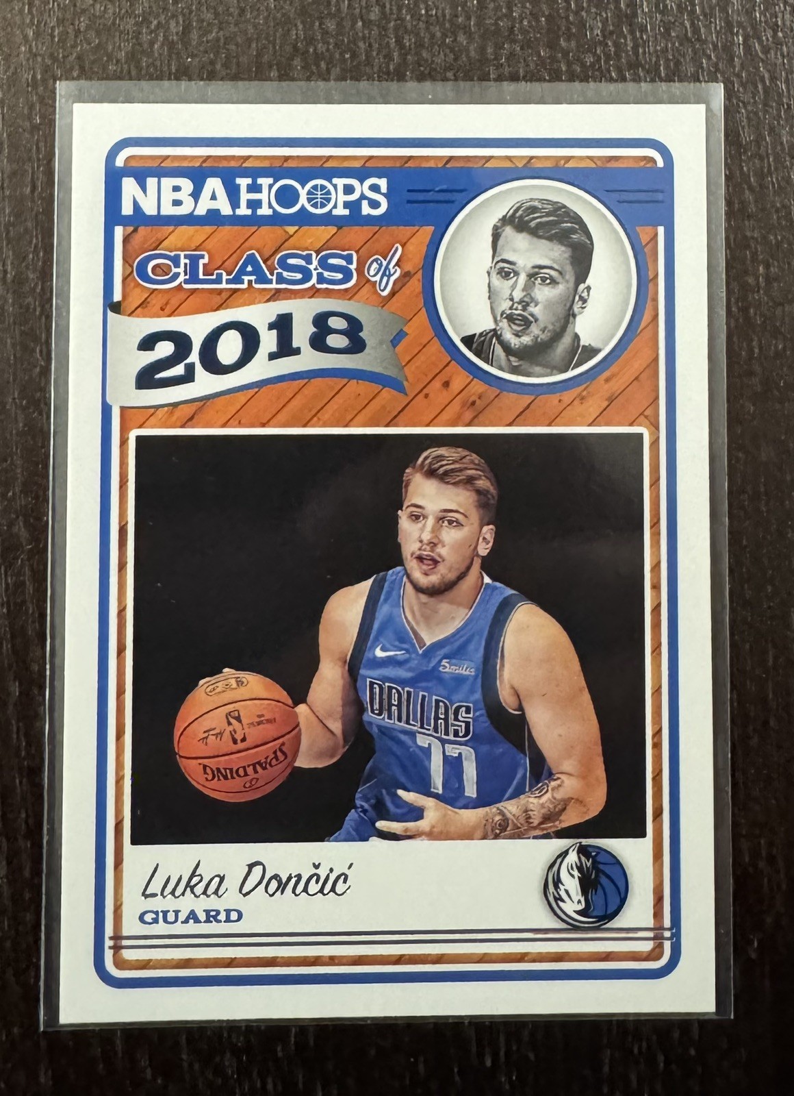 Luka Doncic - 2018 Panini Hoops Basketball Class of 2018 Rookie Card - #3