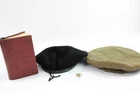 WW2 Dated Military Berets and 1944 British Military Field Pocket Book