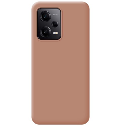 Cover Silicone Liquido Rossa Compatibile Con Xiaomi Redmi Note 12 Pro