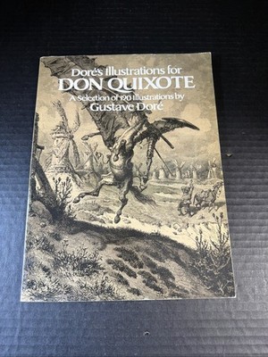 Dore's Illustrations for Don Quixote, Paperback by Dore, Gustave Ex-library
