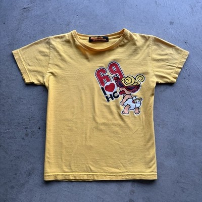 Hysteric Glamour Yellow 69 Graphic Baby Short Sleeve Crew Neck T