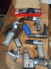 Air Tools Impact,Cut Off Tool,Drill,2chisles,2sprayers With Hose,Air Body Saw