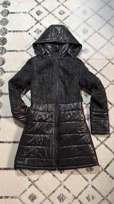 Sasha Fabiani Women s Hooded Puffer Coat   Size L (Fits S M)