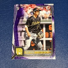 2022 Bowman - Hoy Park #96 Purple Pattern Border /199 (RC)