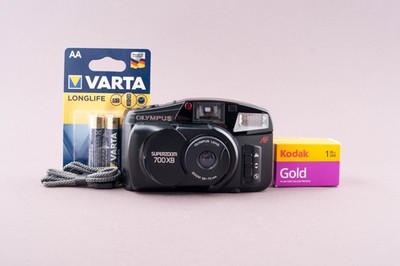Olympus Superzoom 700XB Quartz Date 35mm Point & Shoot Film Camera