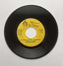 George Rivas “On The Outside Looking In” Chicano Tejano Latin Soul Record 