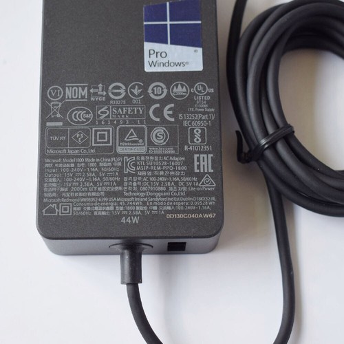 39W/44W AC Adapter Charger For Microsoft Surface Laptop Go 2 Power Supply - Picture 3 of 4
