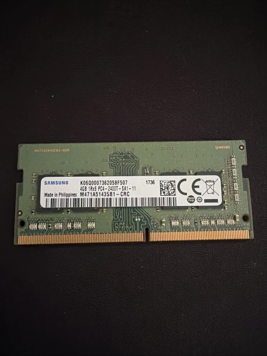 Samsung DDR4 SDRAM 4 GB Capacity per Module Memory (RAM) for sale