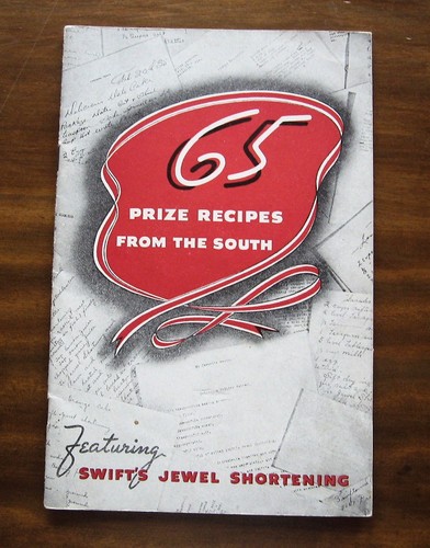 Vintage Cookbook - Recipes from the South  - 1935 Swift Jewel Shortening  Dixie