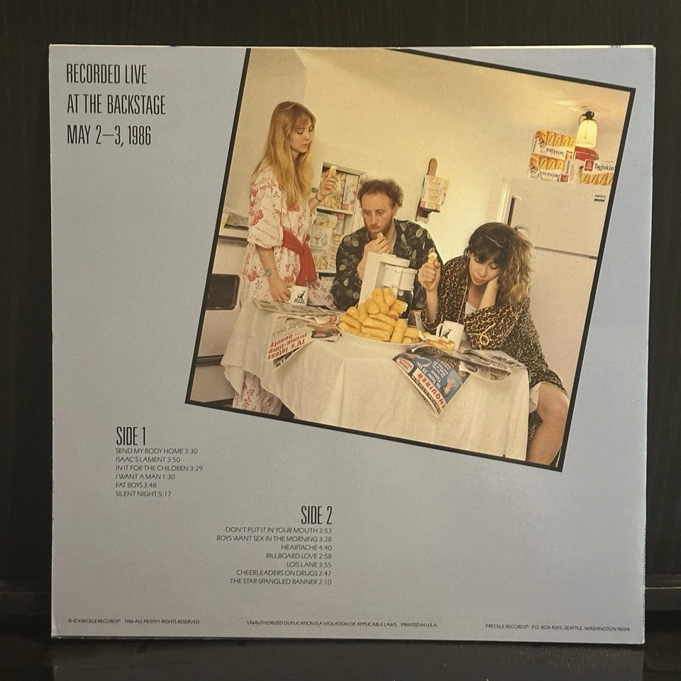 Uncle Bonsai – Boys Want Sex in the Morning 1986 Freckle 1st Press - Near Mint Foto 2 de 4