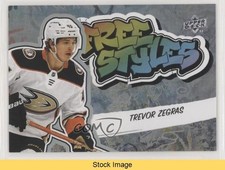 2022-23 Upper Deck Series 1 Freestyles Trevor Zegras #FS-28 READ 09br