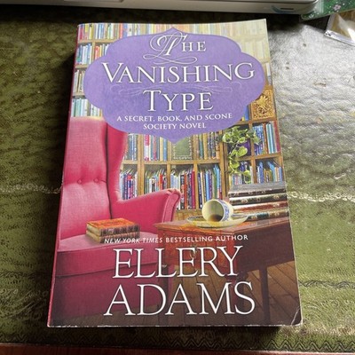 The Vanishing Type by Ellery Adams / cozy mystery