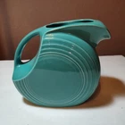 Fiesta Small Disc Juice Pitcher Jug 28oz Turquoise Retired Vintage Fiestaware