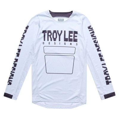Troy Lee Designs MX Jersey GP PRO Step Up Vapor Spring 2025 Weiß L S M XL 2XL