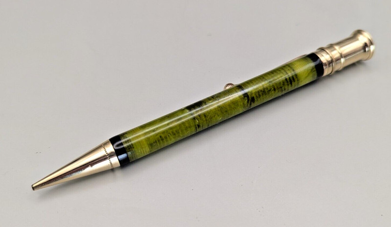 Vintage OLD 1920sParker Jade Green Duofold Mechanical Pencil Pat Sept 5-16 USA