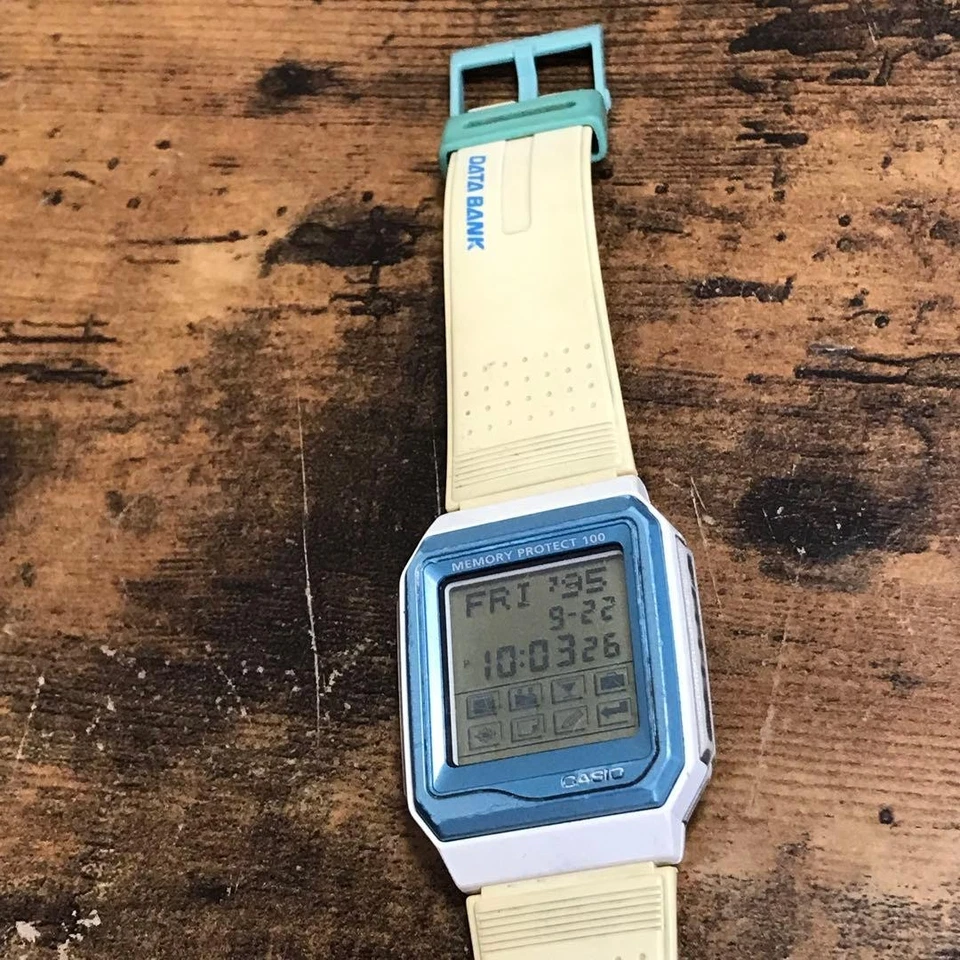 Casio Data Bank VDB 101JIM Digital Dial Mens Watch with Battery Update - Image 3 of 4