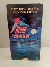 Blood Diner VHS Horror Vestron Video