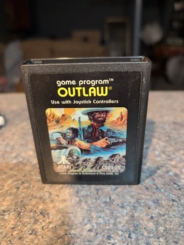 Atari 2600 Outlaw  Tested Combine Ship