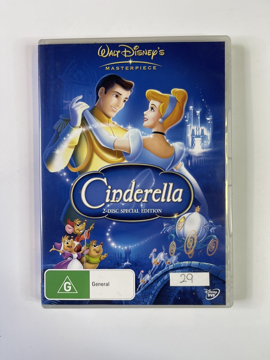 Cinderella 1950 Special Edition DVD Animated Family Film Walt