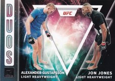 2022 PANINI DONRUSS UFC DUOS INSERT - ALEXANDER GUSTAFSSON / JON JONES #9