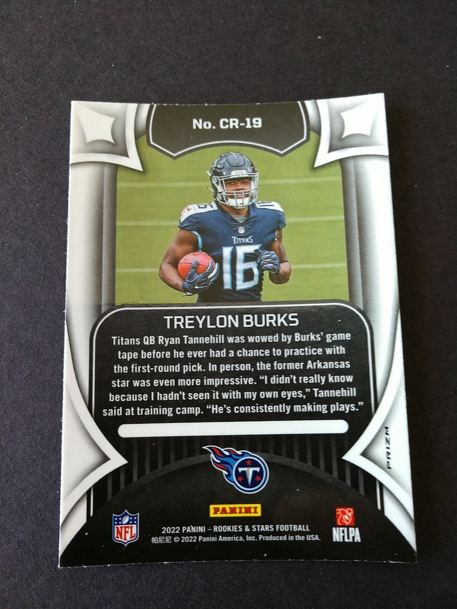 TREYLON BURKS 2022 Rookies and Stars CRUSADE RC #CR-9 RED
