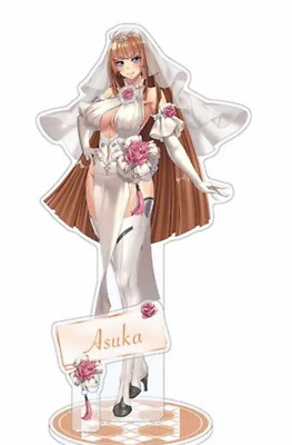 Taimanin Asagi Asuka Koga Acryl Standfigur Hochzeit Ver