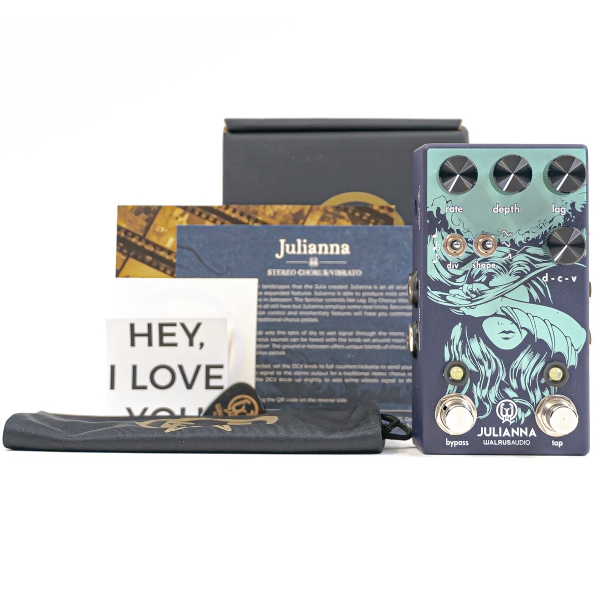 Walrus Audio Julianna ギターエフェクター Julianna Deluxe Chorus/Vibrato, Black Friday 2024 Floral Series
