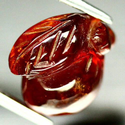 RARE !! JOLIE SPESSARTITE ORANGE DE NAMIBIE : 2,15 CARATS