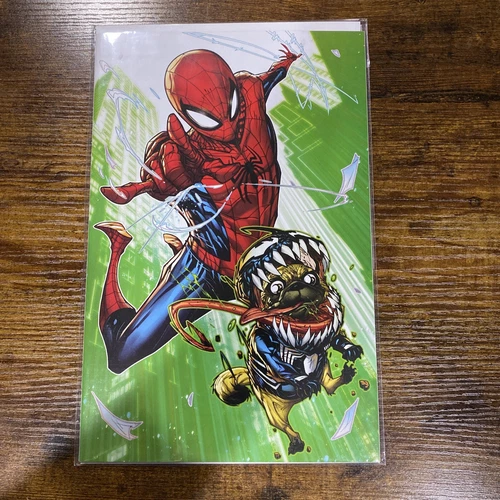 AMAZING SPIDERMAN #80 * NM+ * JONBOY MEYERS VIRGIN GREEN VARIANT 1st SPIDER-PUG
