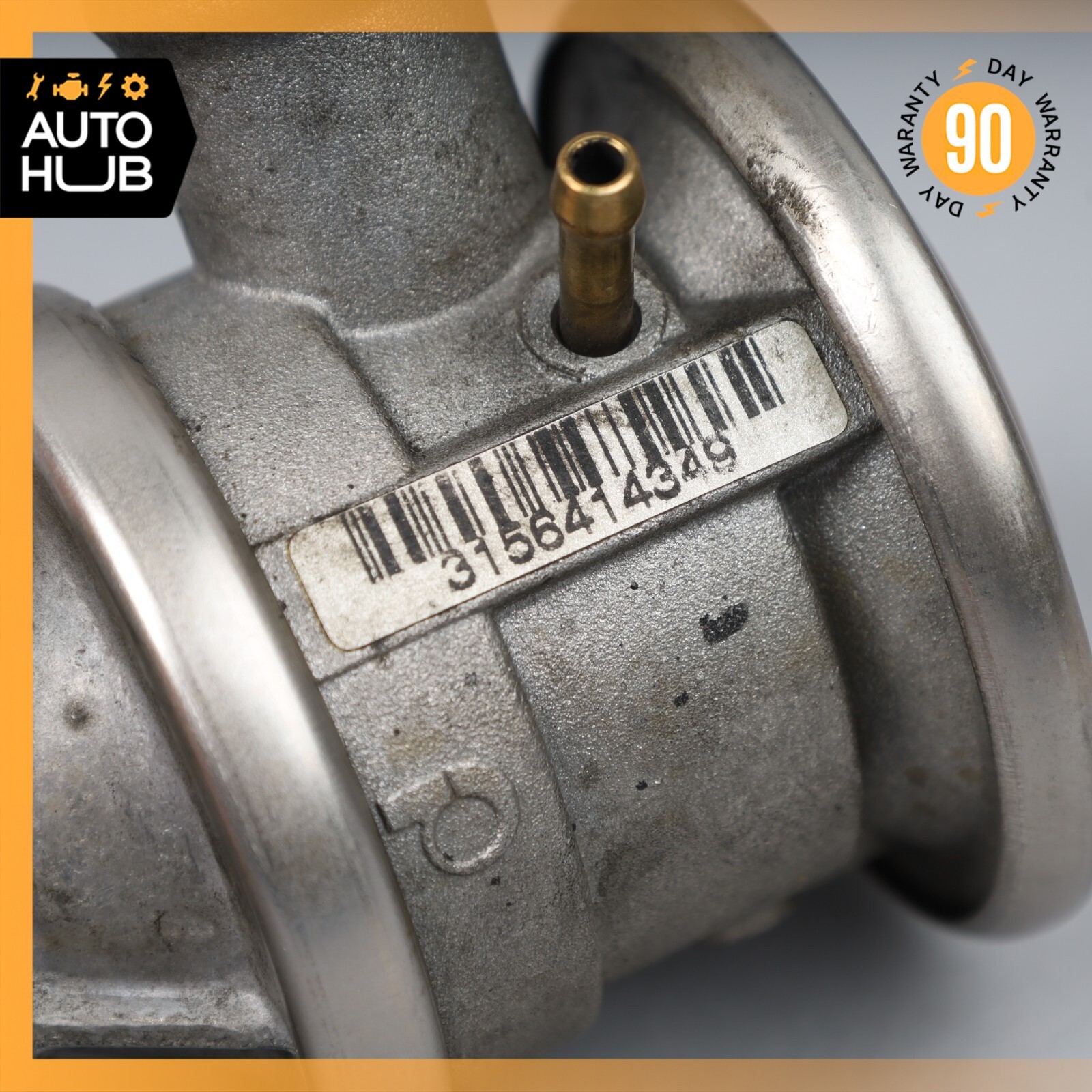 05-07 Maserati Quattroporte M139 Left Air Pump Check Valve EGR w/ Line OEM