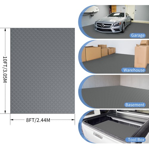Coin Garage Floor Mat PVC Flooring Roll Anti-Slip Gym Under Car Protect Cove - Picture 13 of 15