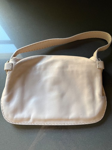 Jil Sander Soft Leather Blush Pink Shoulder Bag Handbag LOGO Small Made in Italy - Picture 8 of 24