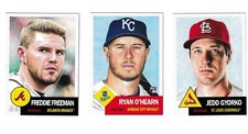 2019 Topps Living Set~Week 48~#142 Freeman~#143 Ryan O’Hearn Rc~#144 Jedd Gyorko