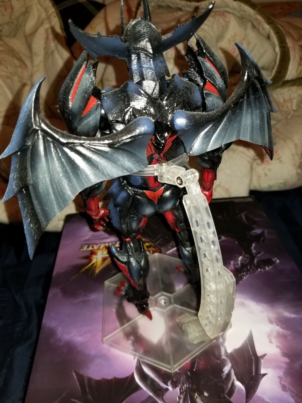 Monster Hunter 4: Diablos Armor (Rage Version) Ultimate Play Arts Kai  Figure toy gift 28cm