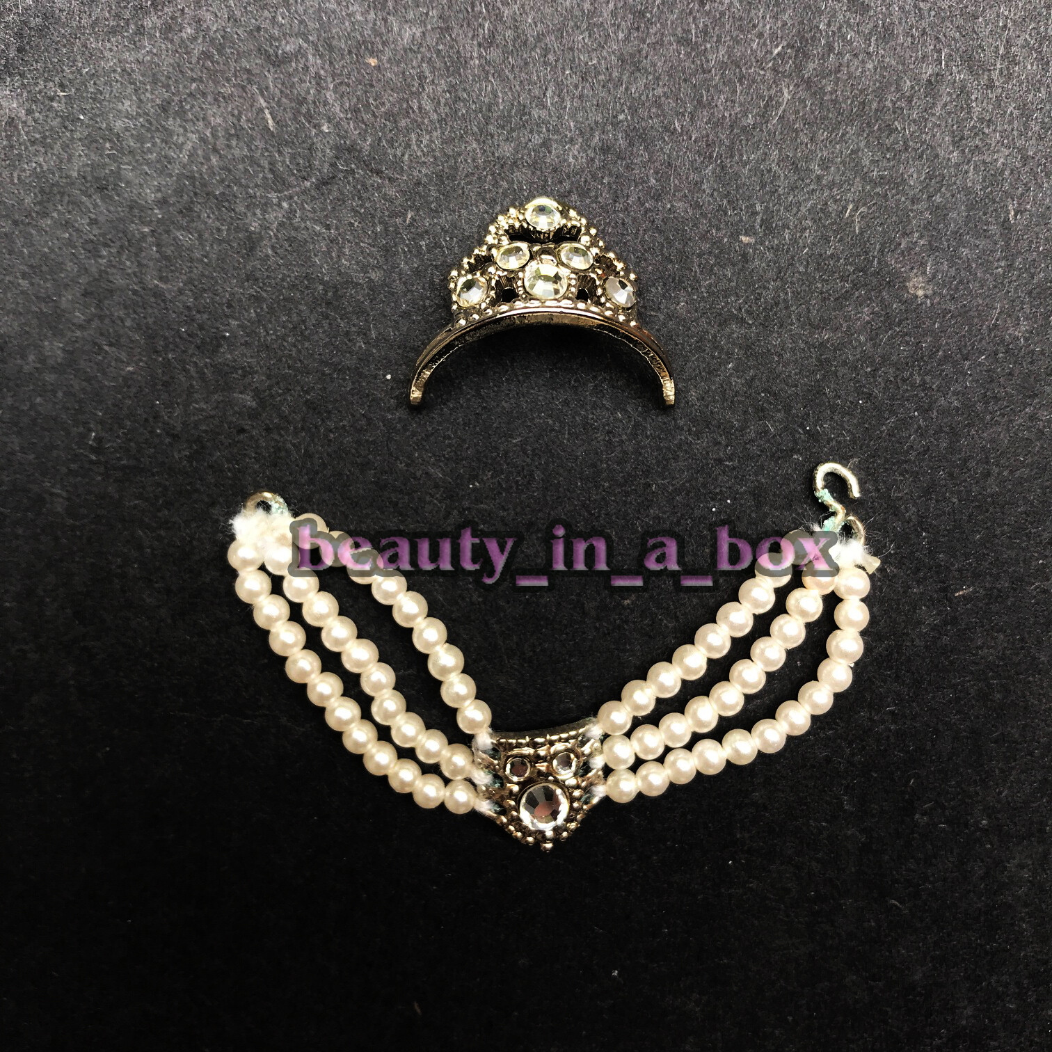 Breakfast at Tiffany's Givenchy Audrey Hepburn Doll Barbie Fashion Tiara Cup thumbnail 3