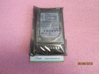 90Y8953 90Y8954   IBM 500GB 7200 rpm 6Gbps NL SAS 2.5'' SFF G2 Hot-Swap HD