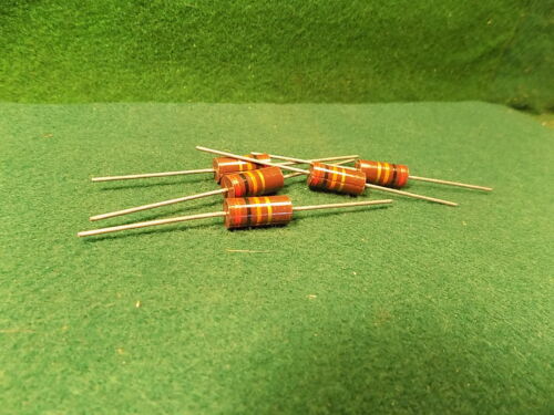 (1) 5 Pack Carbon Comp 20K OHM 2 Watt 5% Resistors NOS - Picture 1 of 1