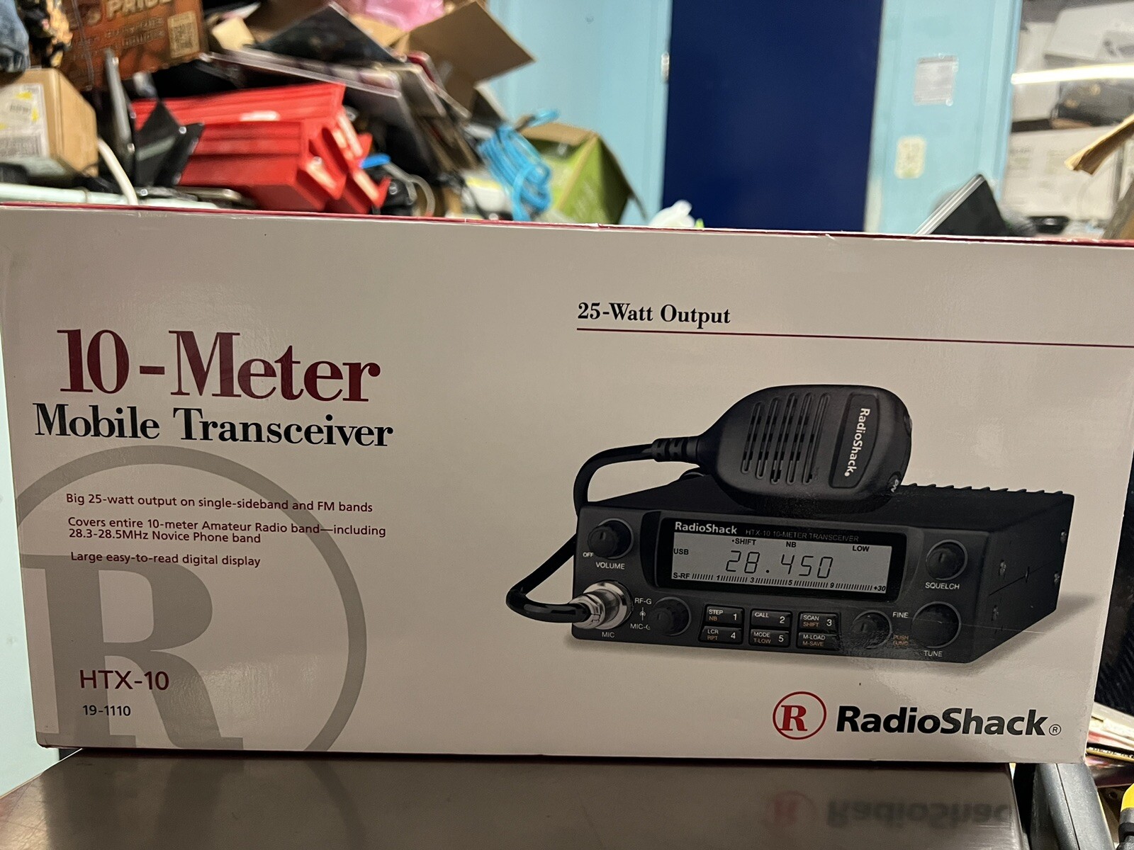 Radio Shack HTX10 10 Meter Mobile MonoBand Transceiver BRAND NEW eBay